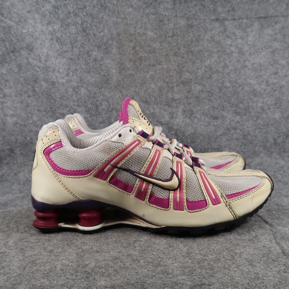 Nike Shoes Womens 8.5 Shox Sneaker Athletic Trainer Active Workout Gym Sport Y2k - Picture 1 of 11